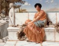 In the Days of Sappho Neoclassicist lady John William Godward